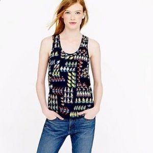 J. Crew Ratti Regatta Tank